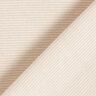 Boordstof rondgebreid smalle ringen – beige/ecru,  thumbnail number 3