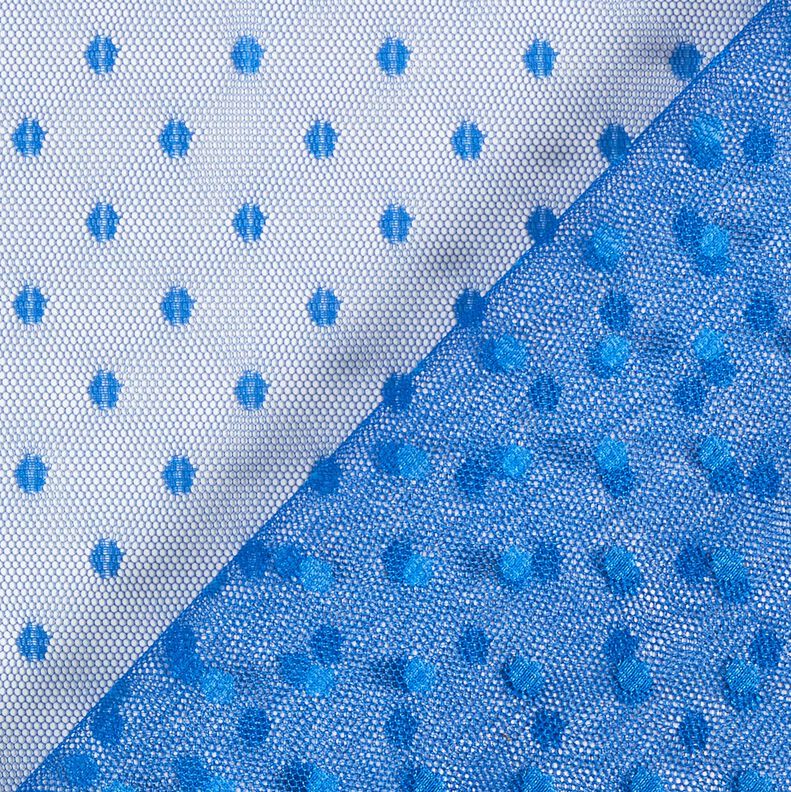Softmesh stippen – koningsblauw, image number 5