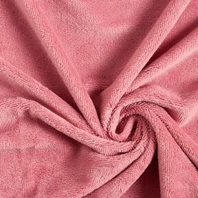 Knuffelzachte badstof Bamboe Effen – oudroze, 