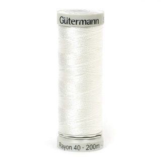 Rayon 40 Machineborduurdraad  (1001) | 200 m | Gütermann, 