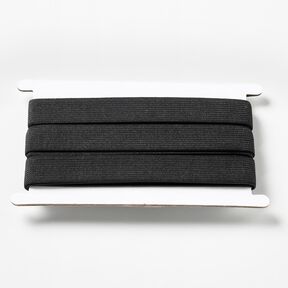 Gladde elastiekband [3 m | 20 mm] – zwart, 