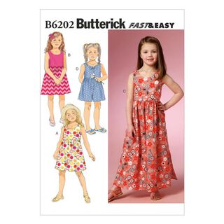 Kinderjurk, Butterick 6202|92 - 116, 