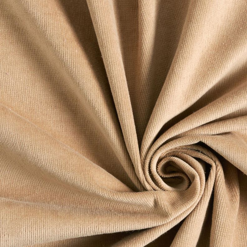 Fijnrib Stretch – beige,  image number 1