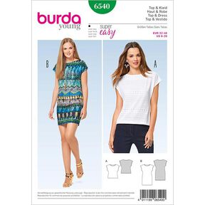 top / jurk, Burda 6540, 