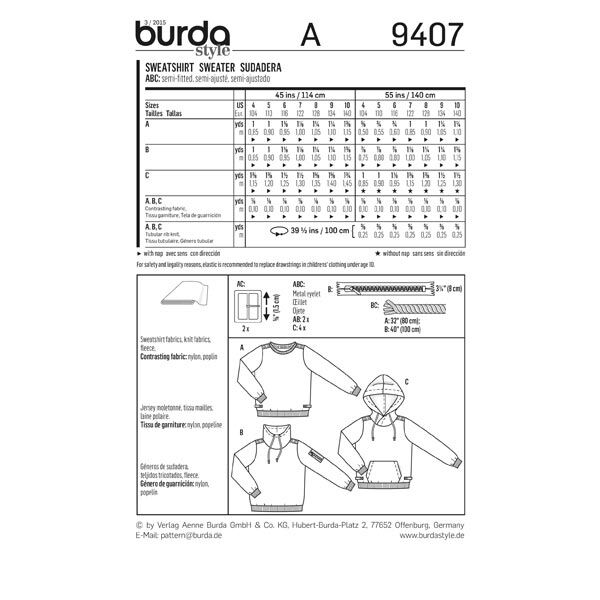 Trui, Burda 9407, image number 11