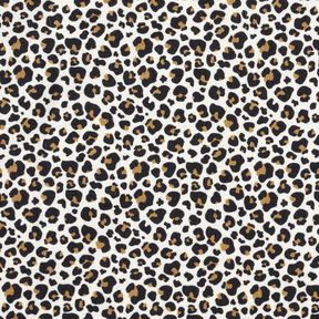 Babyrib klein leeuwpatroon – ecru, 