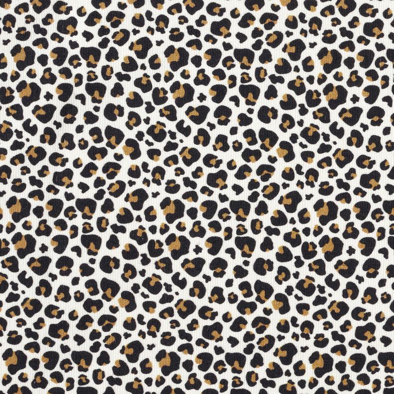 Babyrib klein leeuwpatroon – ecru,  image number 1