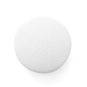 Beklede knoop, Classic Poly – wit, 