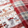 Gezellige fleece Winterdieren – wit/karmijnrood,  thumbnail number 6