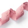 Feston kanten band bladeren [ 30 mm ] – roze,  thumbnail number 1