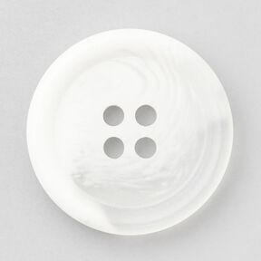 4-gats knoop rond [Ø 25 mm] – wit, 