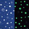 Decostof Canvas Glow in the Dark Planetarium – marineblauw,  thumbnail number 1