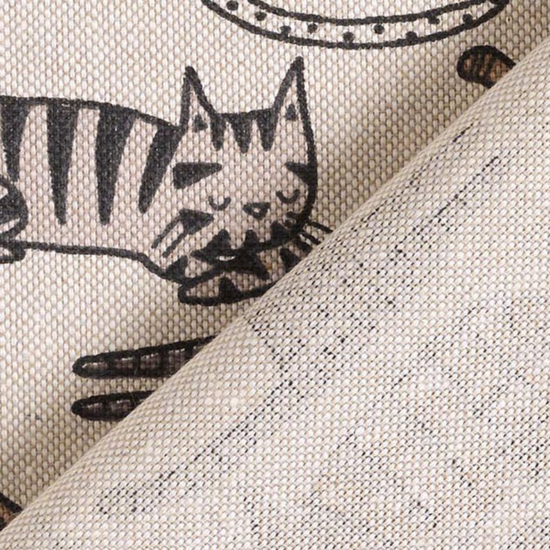 Decostof Half panama Katten – natuur, image number 4
