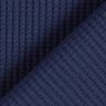 Katoenen wafel jersey effen – marineblauw,  thumbnail number 3