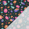 GOTS Katoenjersey Animal | Nerida Hansen – donkergroen/perzik sinaasappel,  thumbnail number 4