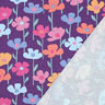 French Terry sommersweat bonte bloemen | Poppy Fabrics – roodlila,  thumbnail number 4