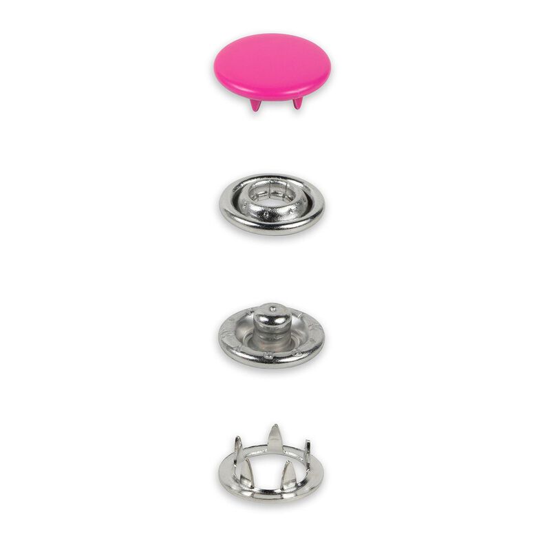 Jersey drukknopen [12 mm] | Prym – pink,  image number 2