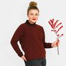 MEVROUW BETTI Sweater met vleermuismouwen, buikzak en opstaande kraag | Studio Schnittreif | XS-XXL,  thumbnail number 7
