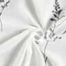 Vitragestof Voile fijne grassen 295 cm – wit/zwart,  thumbnail number 3