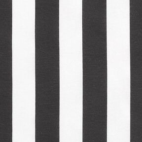 Decostof Canvas Strepen – zwart/wit, 