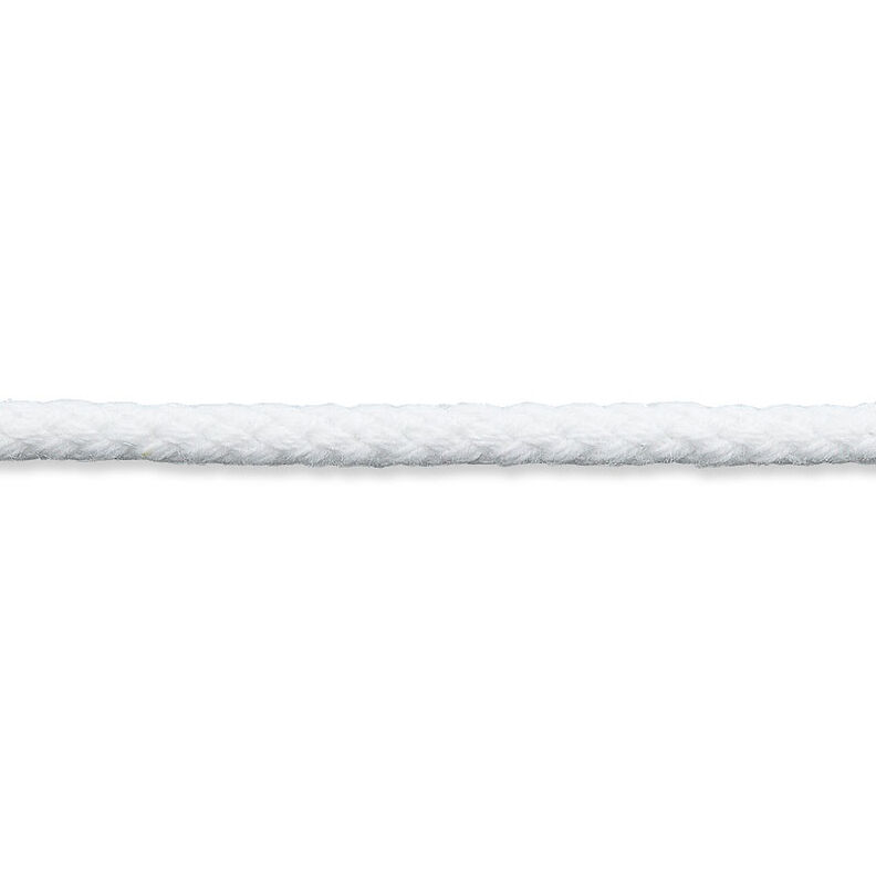 Katoenen koord [Ø 3 mm] – wit,  image number 1
