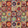 Jacquard gobelin Kandinsky cirkels 2,  thumbnail number 1