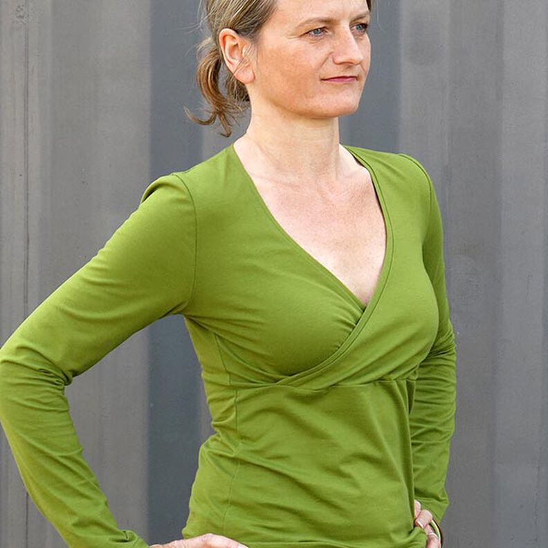MEVROUW LIESE Overhemd in wikkellook | Studio Schnittreif | XS-XXL,  image number 8