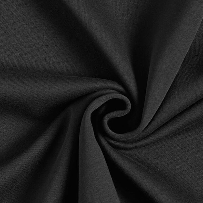 Sweatshirt geruwd – zwart,  image number 1