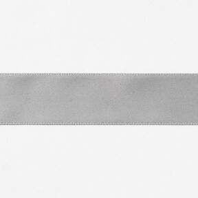Satijnband [25 mm] – lichtgrijs, 