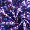 Softshell kleurrijke driehoeken Digitaal printen – druif,  thumbnail number 4