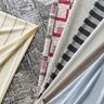 Jersey brede glitterstrepen – wit/zilver metallic,  thumbnail number 6