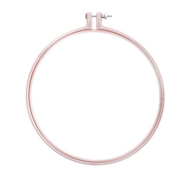 Borduurring [ Ø 20,3 cm ] | Rico Design – oudroze,  image number 1