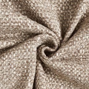 Bekledingsstof kleurrijke bouclé-look – donkertaupe/lichtbeige, 