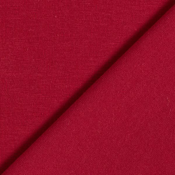 GOTS Katoenjersey | Tula – bordeauxrood,  image number 3