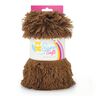 Harige pluche SHAGGY [1 M x 0,75 M | Pool: 30 mm] - bruin | Kullaloo,  thumbnail number 1