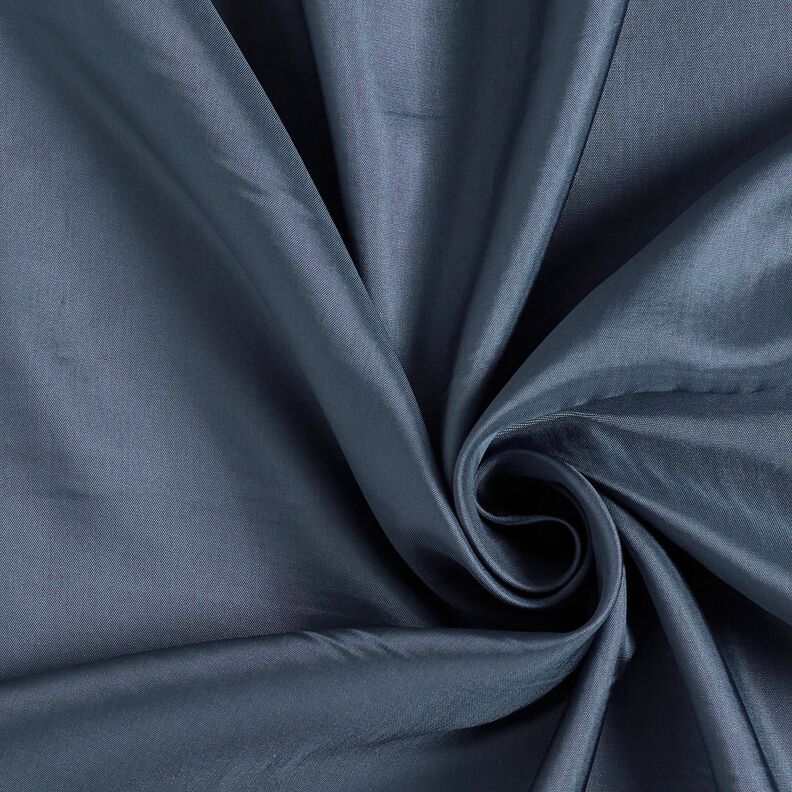 Acetaat voering Effen – blauwgrijs,  image number 1