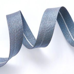 Biasband Metallic [20 mm] – nachtblauw, 
