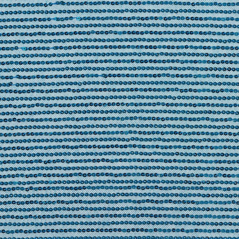 Paillettenstof verticale strepen – marineblauw,  image number 1
