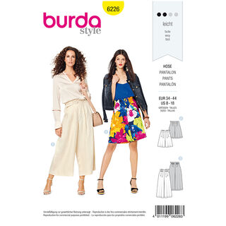 Culotte, Burda 6226 | 34 - 44, 