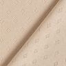 Fijngebreide jersey met gaatjesmotief – beige,  thumbnail number 4