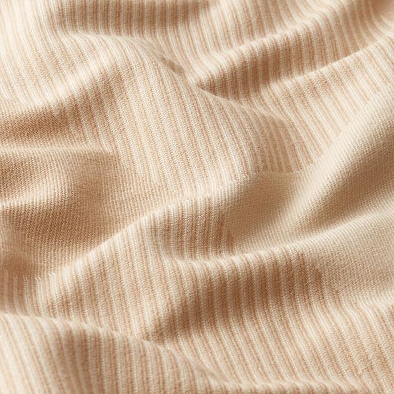 Decostof jacquard Vichy-geruit – beige,  image number 2