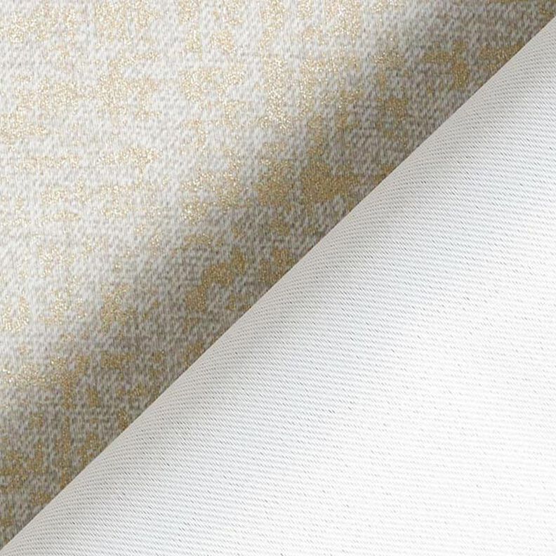 Verduisteringsstof metallic glans – beige/goud,  image number 5