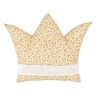 Borduurset kussen kroon | Rico Design, 