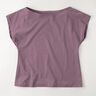 Katoenjersey medium effen – aubergine,  thumbnail number 8