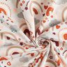 Popeline regenboog – lichtbeige,  thumbnail number 3