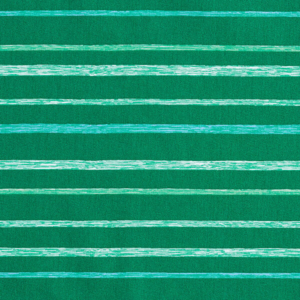 GOTS Katoenpopeline skribbel-look strepen | Tula – groen,  image number 1