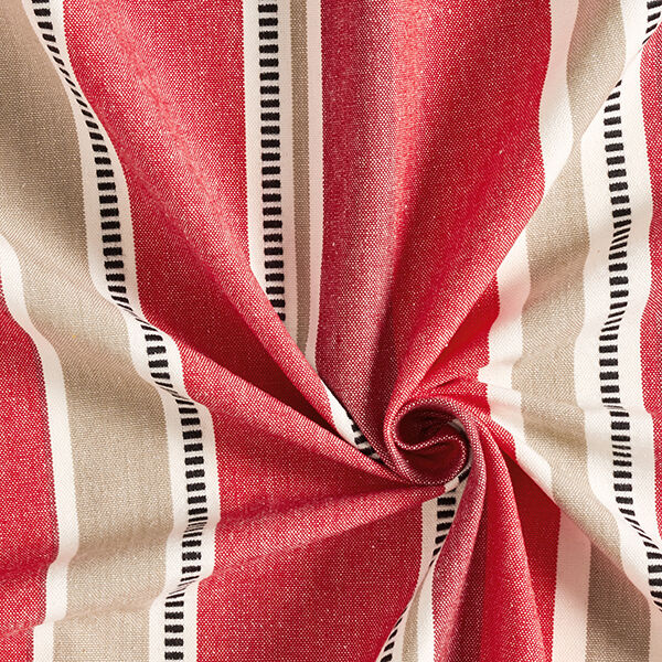 Decostof Jacquard Strepen – rood, image number 3