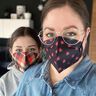 SHIELD CoverMe HEIQ Viroblock Life Loves you – zwart | Albstoffe,  thumbnail number 8