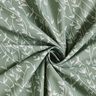 Katoenpopeline Bladerranken – riet,  thumbnail number 3