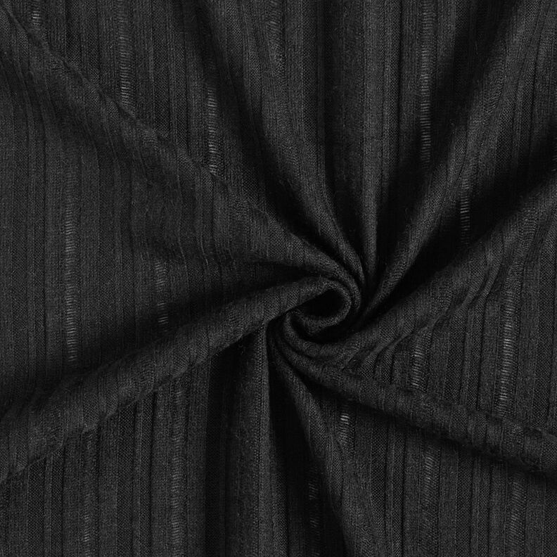 Tricot effen – zwart, image number 4